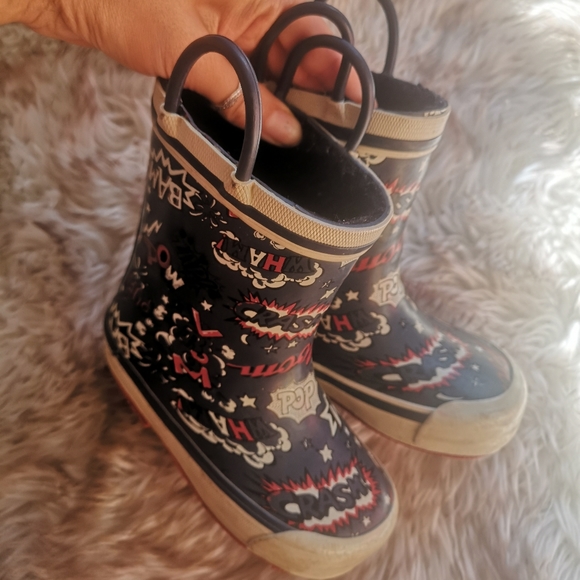 Fleece lined rainboots toddler - Picture 3 of 5